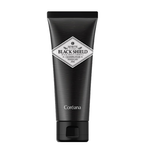 SENITE HOMME BLACK SHIELD CLEANSING FOAM